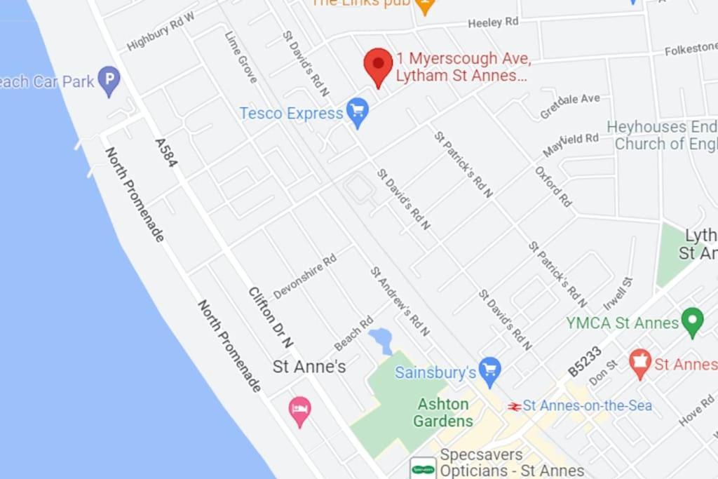 2 Bed Sleeps 6 Beach Retreat St Annes On Sea Villa Lytham St. Annes Eksteriør bilde